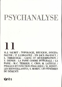 Psychanalyse (2/2008 : Phallus et fonction phallique)