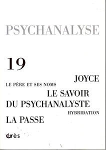 Psychanalyse (10/2010 : Joyce)
