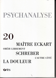Psychanalyse (1/2011 : Maître Eckart)