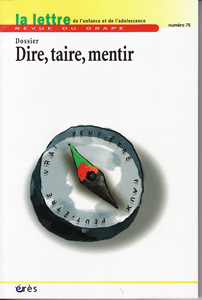 La lettre du grape (3/2009 : Dire, taire, mentir)