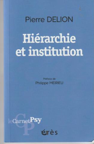 Hierarchie et institution