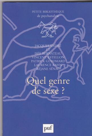 Quel genre de sexe?