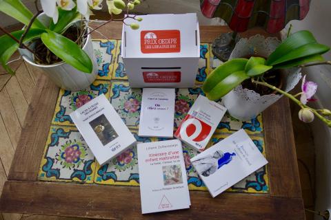 les 5 finalistes du prix 2018