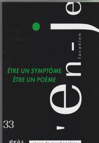 Être un symptôme Être un poème