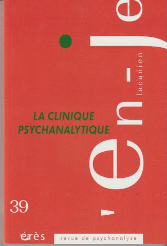 La clinique Psychanalytique