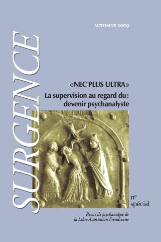 Nec Plus Ultra (Sur la formation des psychanalystes) 