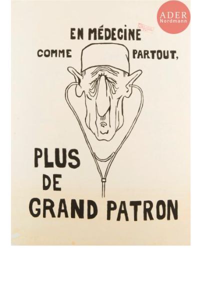 De Gaulle en Patron de médecine