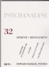 Psychanalyse (3/2015 : Démenti/refoulement)