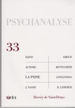 Psychanalyse (6/2015 : L'amour, la haine, la passe)