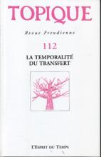 Topique (1/2011 : La temporalité du transfert)