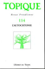 Topique (3/2011 : L'autochtonie)