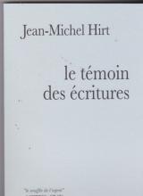 le témoins des écritures