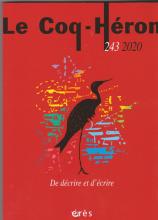 De décrire et d'écrire