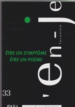 Être un symptôme Être un poème