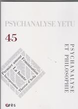 Psychanalyse et philosophie