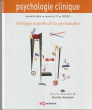 Pratiques actuelles de la psychanalyse