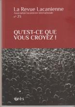 Qu'est-ce que vous croyez ! 