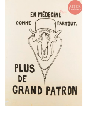 De Gaulle en Patron de médecine