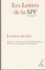Les lettres de la Société de Psychanalyse Freudienne (6/2015 : Lectures du rêve)