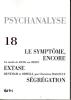 Psychanalyse (3/2010 : Le symptôme, encore)