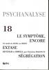 Psychanalyse (3/2010 : Le symptôme, encore)