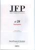 Journal Français de Psychiatrie (9/2007 : Ségrégation)