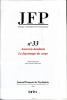 Journal Français de Psychiatrie (3/2010 : Anorexie-boulimie. Le façonnage du corps)