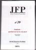 Journal Français de Psychiatrie (9/2013 : Catatonie: question sur la vie et la mort)
