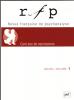 Revue Française de Psychanalyse (3/2014 : cent ans de narcissisme)