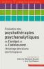 Évaluation des psychothérapies psychanalytiques de l’enfant et de l’adolescent : l’éclairage des bilans psychologiques